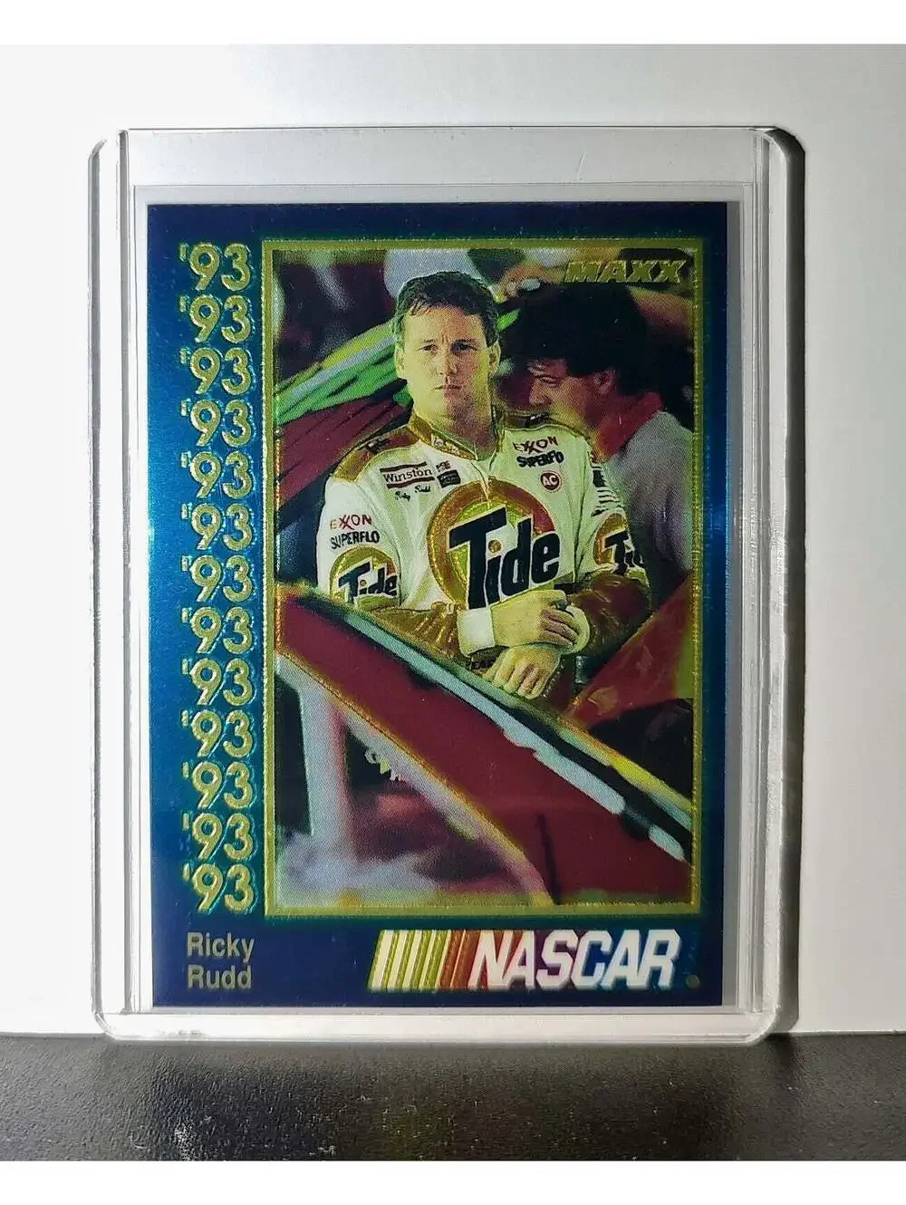 Ricky Rudd 1993 Maxx Premier Plus Racing #5 NASCAR Card Hendrick Motorsports